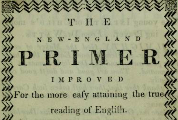 The New-England Primer Improved, 1777 Edition