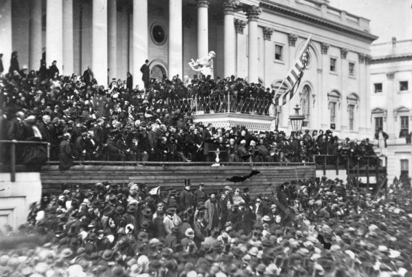 Photograph of Lincoln's Second Inauguration