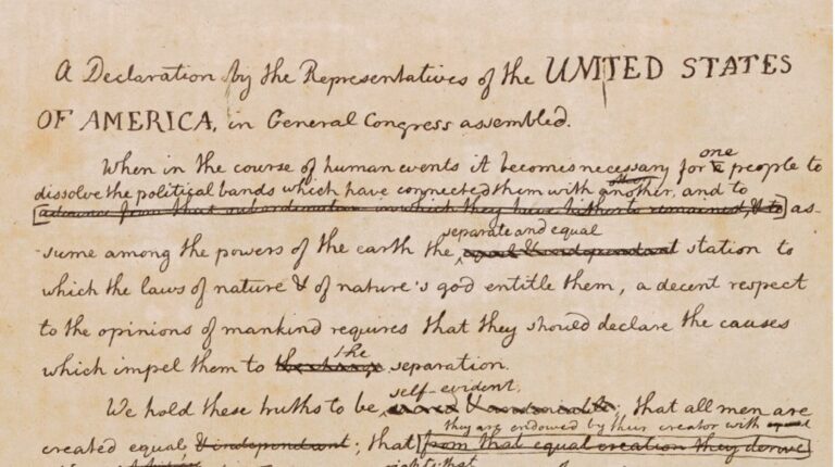 The Declaration of Independence - American Journey Experience