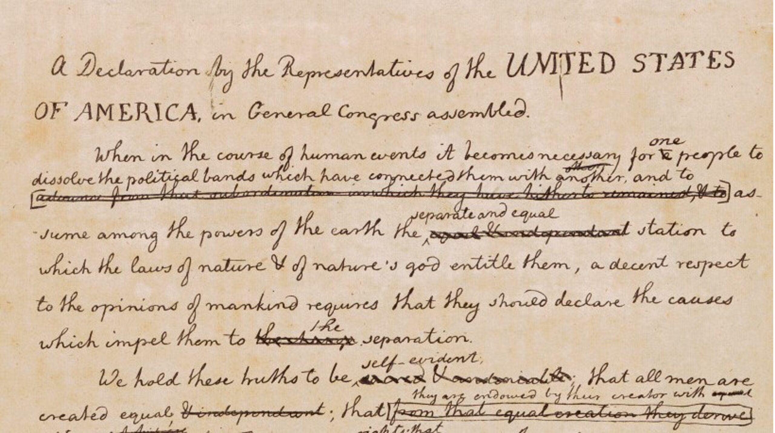 declaration of independence creatio n